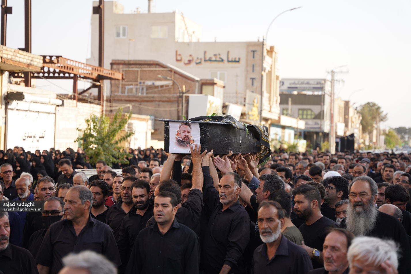 خادم اربعین حسینی در روز اربعین در آران و بیدگل به خاک سپرده شد